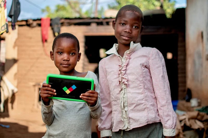 We worked with the government of Malawi, onebillion a tech startup, and vso a non-profit to scale personalised learning software nationwide