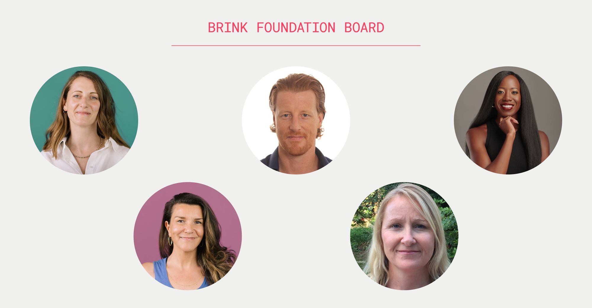 L-r: Brink co-founders abigail and Lea and board members Kristoffer, Magdalena, Teresa